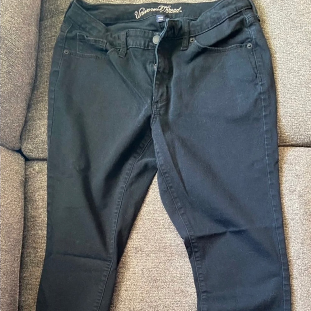 women's jeans in black